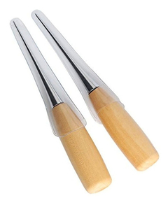 Co-link Aleación De Acero Mango De Madera Punzón Cónicos
