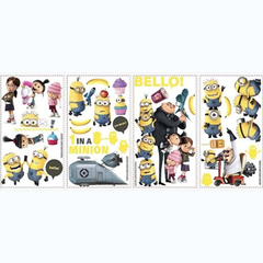 Roommates Despicable Me 2 - Adhesivo Decorativo Para Pared en internet