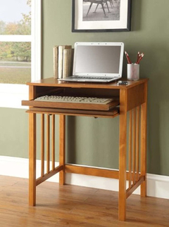 Escritorio Para Pc Multiusos Con Cajón De Madera Marrón - comprar online