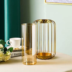 Floreros - Jarrón De Cristal - tienda online