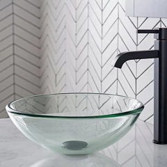 Kraus Gv-101  14-so Vessel Lavamanos  fregadero Solo - Danielle's Store