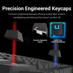 Teclado Gamer Redragon, Mecánico Red Switch Rainbow Led Rgb - tienda online