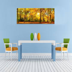 Grandes Árboles De Otoño Bosque Lienzo Impresiones De Arte - Danielle's Store