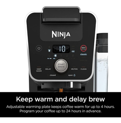 Imagen de Ninja Cfp201 Dualbrew System Cafetera De 12 Tazas,...