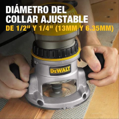 Enrutador De Base Fija Dewalt Dw616 De 1-3 / 4 Hp en internet