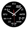 Timelike Math Clock Reloj De Pared Único Reloj De Ecuación