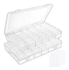 Outuxed - Caja Organizadora De Plástico Transparente