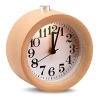 Reloj Despertador De Sobremesa Hecho En Madera De Haya