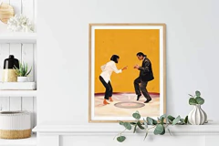 Póster De La Película Quentin Tarantino Para Decoración - tienda online