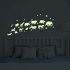 Benbo Unicorn Calcomanías De Pared Que Brillan Oscuridad