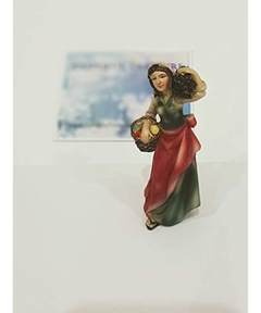 Pesebre De Navidad Pintado A Mano, 4 '' De Altura - comprar online