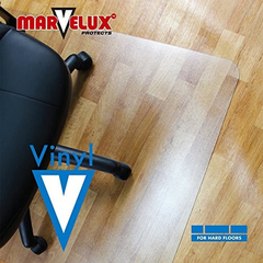 Marvelux - Alfombrilla Rectangular Para Silla De Vinilo en internet