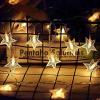 Guirnalda De 40 Luces Led De 14 Pies, Funciona Con Pilas