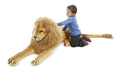 León Gigante Animal De Peluche Que Parece Vivo