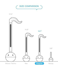 Otamatone ''deluxe'' Versión En Inglés Blanco Y Negro - Danielle's Store