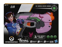 Nerf Overwatch D.va Rival Blaster Con 3 Rondas - comprar online