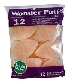 Wonder Puff Limpieza Profunda Puffs 12 Ea (paquete De 2)