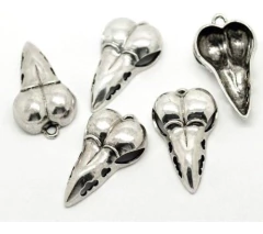 Colgante De Calavera De Cabeza De Pájaro - tienda online
