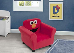 Sofa Tapizado Diseño De Elmo Color Rojo. Delta Children en internet