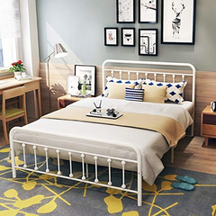 Camas Marco De Cama De Metal De Tamaño Queen - comprar online