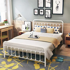 Camas Marco De Cama De Metal De Tamaño Queen - comprar online