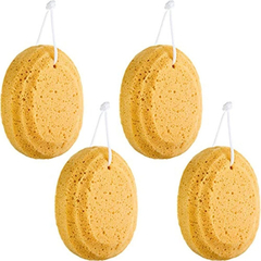 Esponja Exfoliante De Espuma De Ducha Para Baño (4 Unidades)