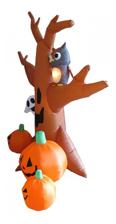 Árbol Fantasma Y Calabazas Halloween - comprar online