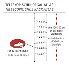 Organizador De Zapatos, Telescópico - comprar online