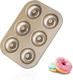 Phabuls Donut Pan, Mini Sartenes Para Rosquillas Antiadheren