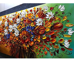 Pinturas 24x48 Pulgadas Al Óleo Pintura 3d Pintado A Mano en internet