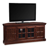 Mueble Para Tv Con Estantes De Madera Color Marrón.
