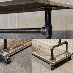 Imagen de Perchero Con Ruedas Para Tubería Industrial Mbqq, Percheros
