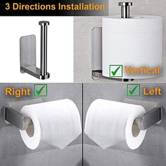 Soporte De Papel Higiénico Autoadhesivo Acero Inoxidable en internet
