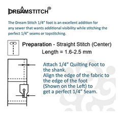 Dreamstitch Sa125 - Prensatelas De Patchwork Para Máquina en internet