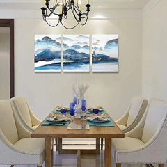 Pintura En Lienzo Con Acuarela Para Decoración Para El Hogar - tienda online