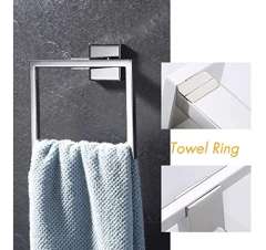 Imagen de Conjunto De 4 Accesorios De Baño Para Montar En Pared