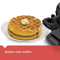 Imagen de Decker Negro Wmd200b Wafflera Doble, Color Negro.