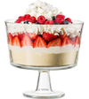 Godinger Trifle Bowl, Hecho En Italia Con Patas De Cristal..