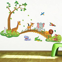 Calcomanía Pared Decoración Papel Pintado Para Niños