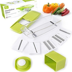 Mandoline Slicer - Cortador De Verduras Ajustable, Rallador