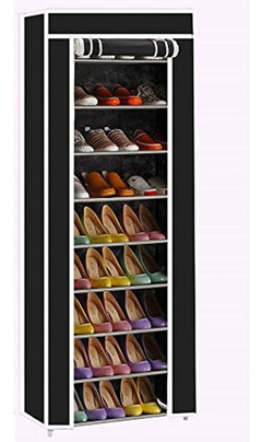 Organizador De Zapatos De Tela No Tejida, 10 Capas