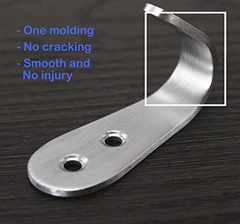 Deezio - Gancho Acero Inoxidable Extra Fuerte Con Tornillos en internet