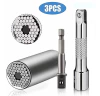 Ponfly Llave Universal De Carraca De 0.276 In A 0.748 In.