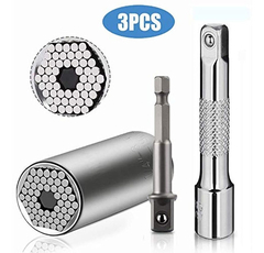 Ponfly Llave Universal De Carraca De 0.276 In A 0.748 In.