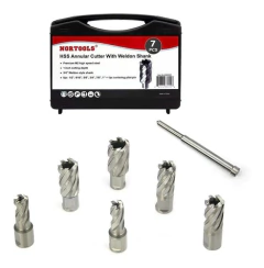 Cortadores Anulares Nortools, 6 Piezas, P/ Taladro Magnético