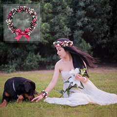 Flores Artificiales De Rosas Para Colgar En Hiedra Para Boda