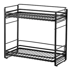 Estante De Almacenamiento De Metal De 2 Niveles Para Baño - Danielle's Store