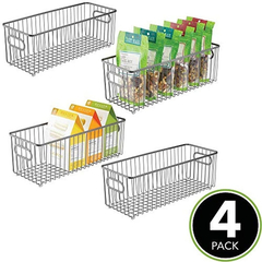 Cesta Organizadora De Metal Para Almacenamiento De Alimentos - comprar online