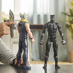 Figura De Acción De Pantera Negra De Lujo De Marvel Titan - Danielle's Store