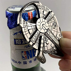 Abrebotellas De Metal De Star Wars Millenium Falcon - comprar online